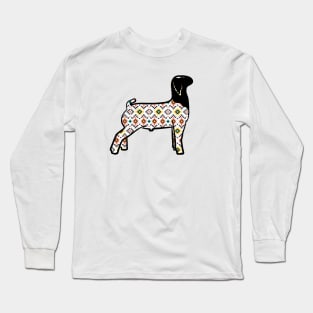 Aztec Market Goat - NOT FOR RESALE WITHOUT PERMISSION Long Sleeve T-Shirt